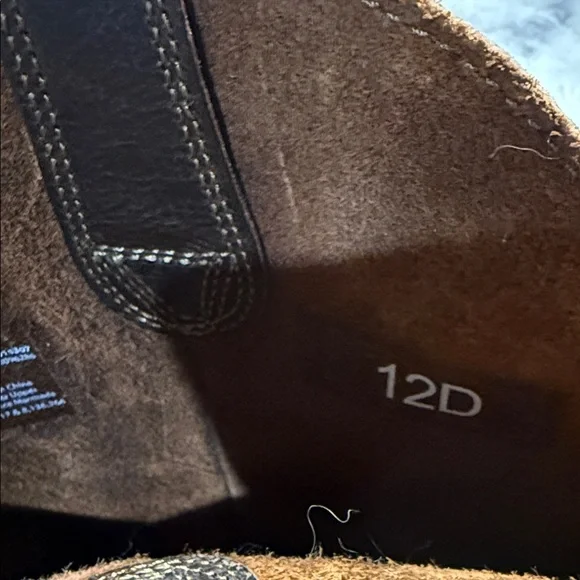 Ariat Dark Brown Leather Cowboy Boots - Picture 8 of 9